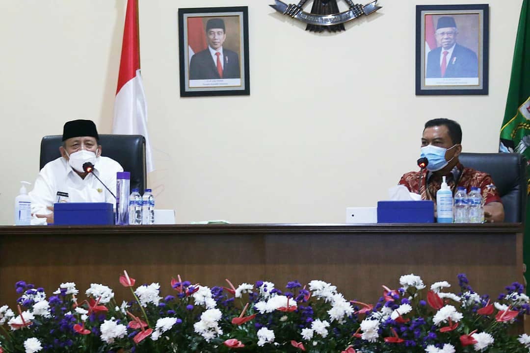 Komisioner KPK RI Mendatangi Gubernur Banten Ada Apa