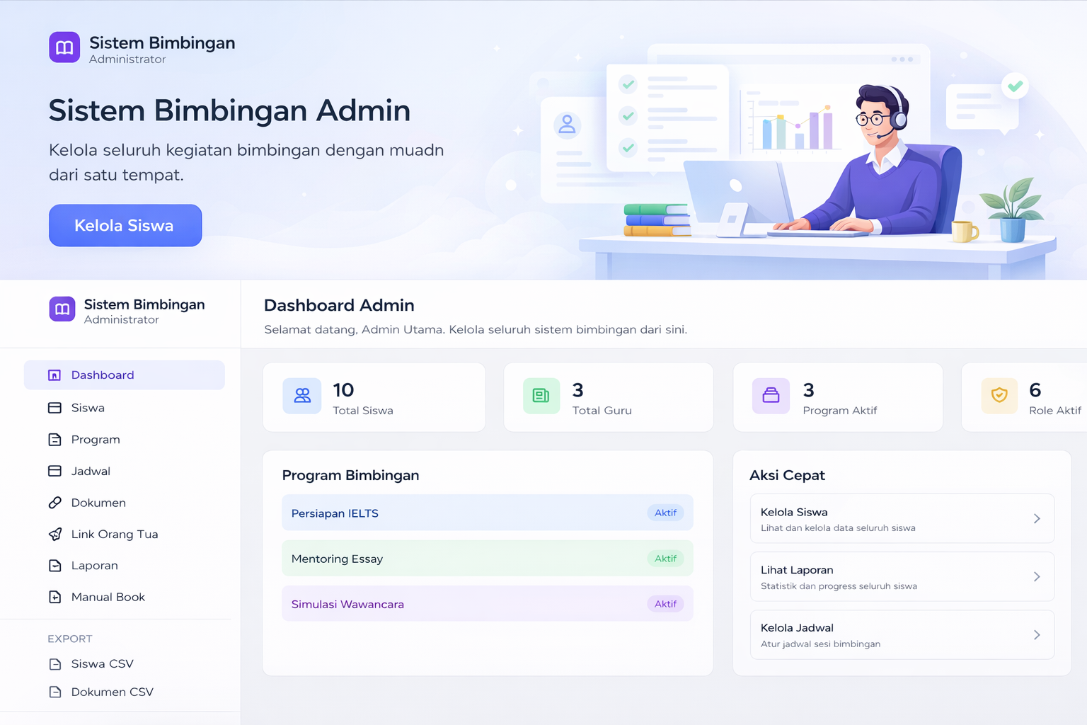 Sistem Rumah Tahfidz WH