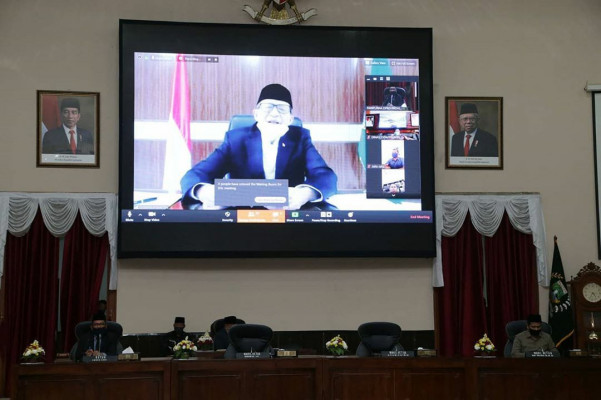 Alhamdulillah Banten Mendapatkan WTP yang keempat kalinya Wahidin Halim Gubernur Banten